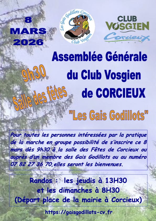 Affiche de l'Assemblée Générale 2026